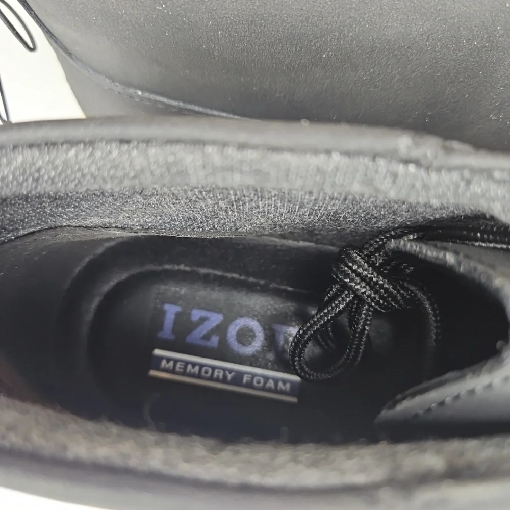 🛍 IZOD Palmer Men's Lace-up Chukka Boots Sneakers Classiccore Normcore Black 10